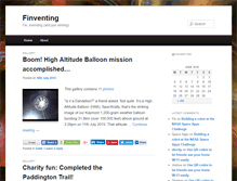 Tablet Screenshot of finventing.com